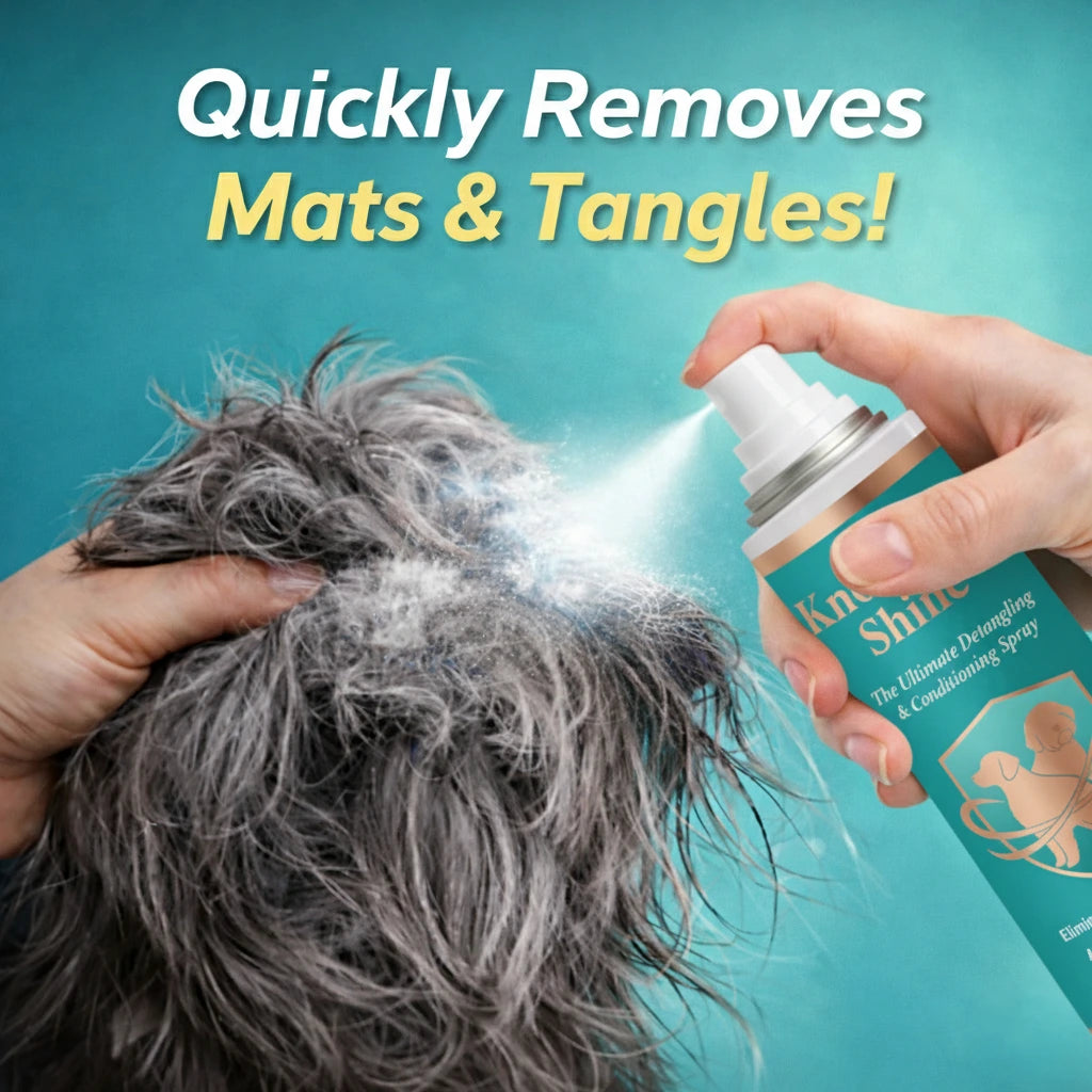 Knot-Free Shine™ - Dog Grooming Spray